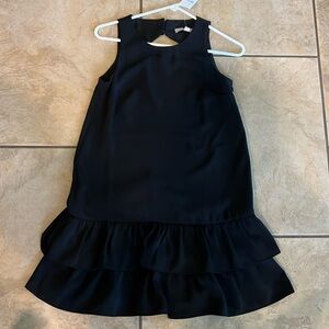Loft tiered ruffle dress